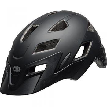 BELL SIDETRACK Child Casco de Bicicleta, Unisex niños, Negro Mate y Plateado, Talla única