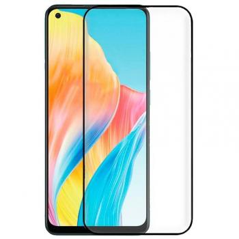 Protector de Pantalla Cristal Templado 3D Negro para Oppo A78 4G