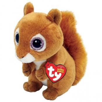 Peluche Beanie Boo Ardilla Squire 15Cm