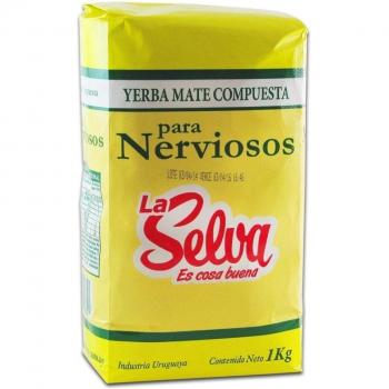Yerba Mate Compuesta Para Nerviosos La Selva 1000 G.