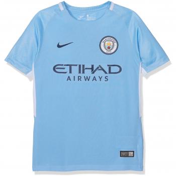 nike Mcfc y NK BRT Stad JSY SS HM Camiseta Manchester City Fc, Niños, Negro /