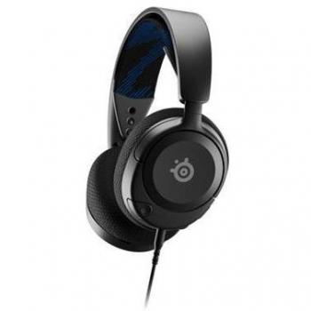 SteelSeries Arctis Nova 1P Wired Gaming Headset with Microphone Over-Ear Black