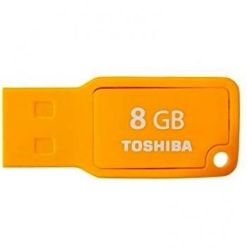 Toshiba TransMemory U201 - Memoria USB de 8 GB, color amarillo