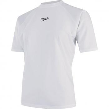 Speedo Camiseta de Natación de Mujer Manga Corta Short Sleeve Swim Tee