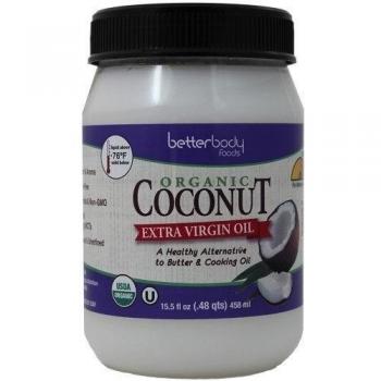 BetterBody - Organic Coconut Extra Virgin Oil - 458g
