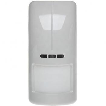 Sensor de Movimiento Dual Exterior OPAL Pro GY SATEL, PIR + Microondas, Alcance 15 m, Gris