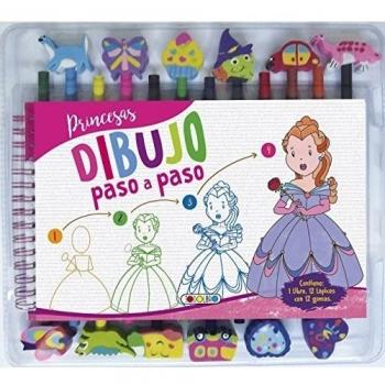 Princesas, dibujo paso a paso