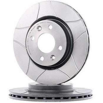 Disco de freno BREMBO Max 09.5802.76, frente, ventilado, ranurado, 1 pieza