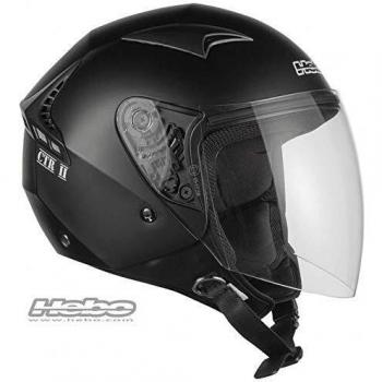 HEBO Casco CTR II, Negro, Talla XS