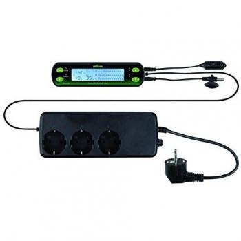 Trixie Digital Thermostat/Hygrostat with Three Circuits, 16 x 4 cm