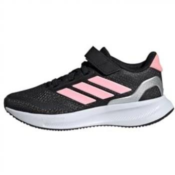 Zapatillas Adidas Runfalcon 5 EL C Niña Velcro Negro/Rosa/Plata