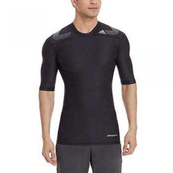 adidas TF Power SS Camiseta, Hombre, Negro, XS