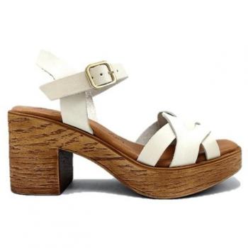 Sandalias de Mujer Rivera 941 Nata Color Blanco