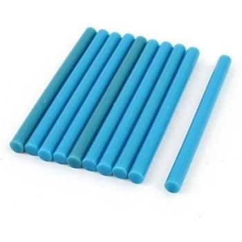 10 Piezas Azul Pistola De Pegamento Caliente Del Derretimiento Adhesivo Varillas 7mm x 100mm