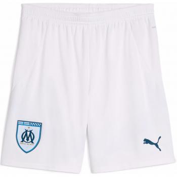 PUMA Olympique Marseille 2024/25 Home Shorts - Men's White