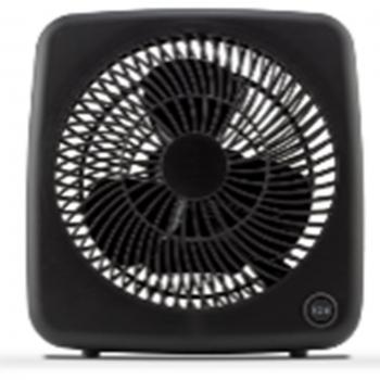 Ventilador Personal Jocca 30W Negro de Mesa Compacto con Estructura Robusta y 2 Velocidades
