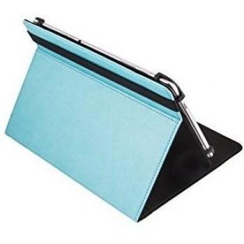 Funda Universal Azul SilverHT Basic para Tablets de 9 a 10.1 Pulgadas con Soporte y Ganchos de Sujeción Blandos