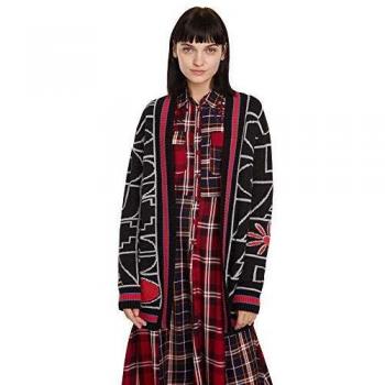 Desigual Cárdigan con logo Login para mujer