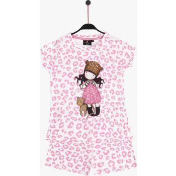 Pijama Gorjuss Santoro Manga Corta Purrrfect para Niña