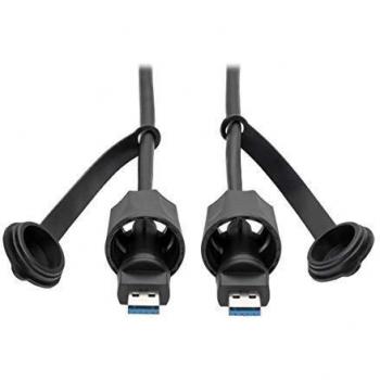 Cable USBA Macho a USBA Macho SuperSpeed 3.0/3.1 Industrial 4,88 m IP68 Blindado TAA