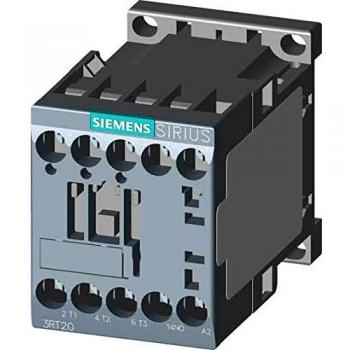 Contactor Siemens SIRIUS 3 polos, 3 NA, 7 A, bobina 24 VDC, 3 kW