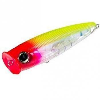 Yo-Zuri R1167-CPRH 3D Popper Floating Lure, Red Head by Yo-Zuri
