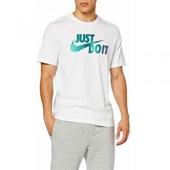 Nike M NSW SS tee App 2 Camiseta de Manga Corta, Hombre, White, 2XL