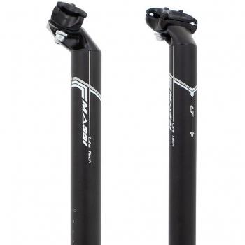 Massi Msp-110 Tija de sillín Ciclismo, Unisex, Negro, 31.6 cm