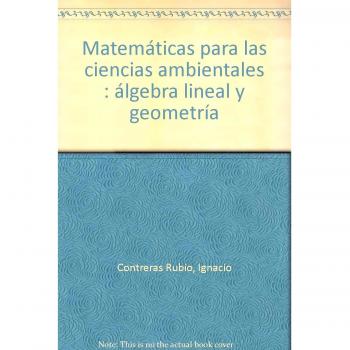 Matemáticas para las ciencias ambientales