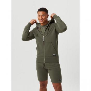 Björn Borg Centre Zip Hoodie Green, XL