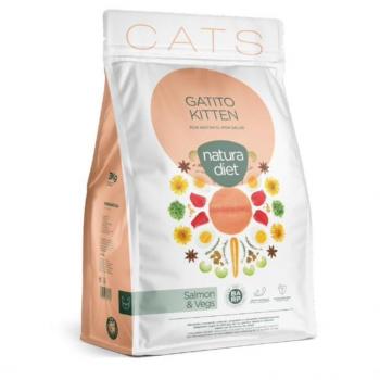 Nature Diet Kitten Salmón y Vegetales
