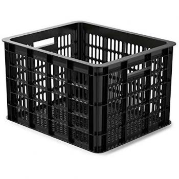 Basil Transport krat medio Voorop 33 L - Negro