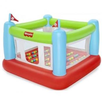 Castillo Hinchable Multicolor con 50 Bolas y Malla de Seguridad Bestway 93563
