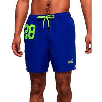 Superdry M30002PQF1, Bañador para Hombre, Blu