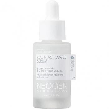 Neogen Dermalogy Real Niacinamide 15% Serum 30ml - Cosmetics, Niacinamide serum, brightening, hydrating, skin tone improvement, anti-aging properties