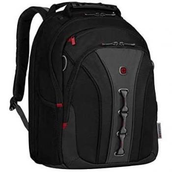 Wenger Legacy 16 Computer Backpack, Black/Gray