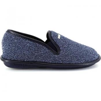 COSDAM 1441 RIZO Zapatillas de casa cerrada de hombre azul marino