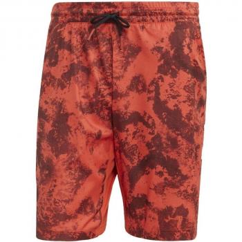 Pantalón Corto Adidas Paris 2N1 Hombres - Naranja, Rojo