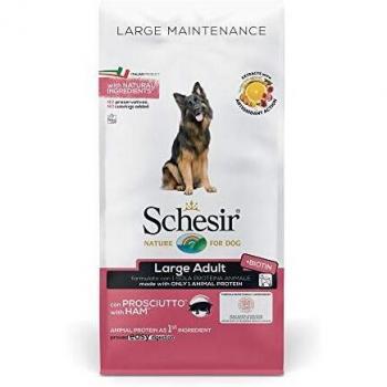 Schesir Large Breed Adult Dog Food with Ham Flavor