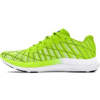 Under Armour Men's Charged Breeze 2 Running Shoes - Yellow Textile - Size UK 9
