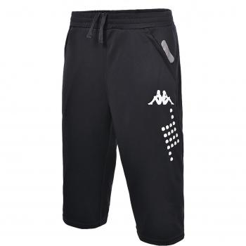 Kappa Vega 3/4 Pant PKT - Pantalones deportivos para hombre, color negro, talla S