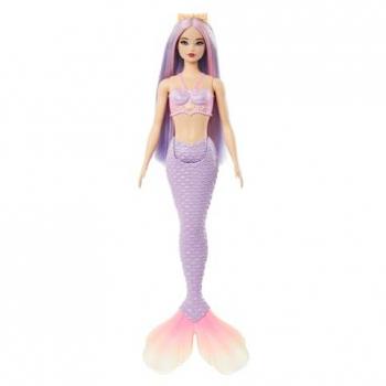 Muñeca Barbie Dreamtopia Sirena con cabello lila - Unisex