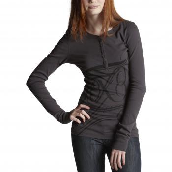 Fox Demo LS Camo Burn Jersey, red, tamaño M