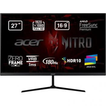 Monitor Acer Nitro QG270S3 27 LED FullHD 180Hz FreeSync Premium