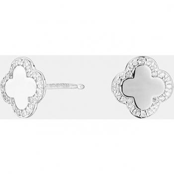 Pendientes Cube Flor ITEMPORALITY SEA-101-061-UU Mujer plata