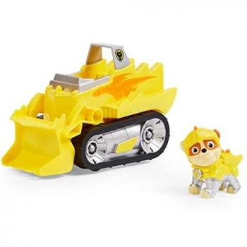 Spin Master Paw Patrol Rescue Knights Rubble's Deluxe Vehicle with Collectible Action Figure