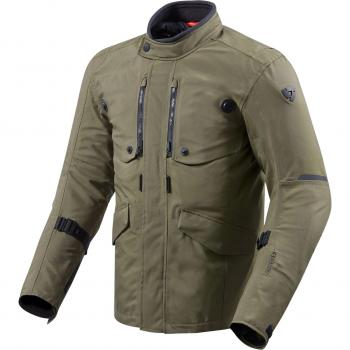 Chaqueta de Moto Revit Trench Gore-Tex Verde