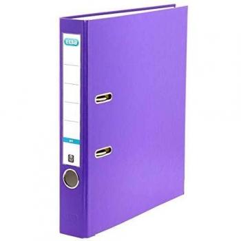 Carpeta Elba Smart Pro A4, PP/Papel, 50 mm, Violeta con lomo intercambiable