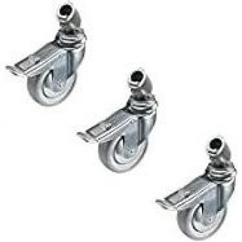 Manfrotto 100mm Brake Caster Wheel Set with Adapter