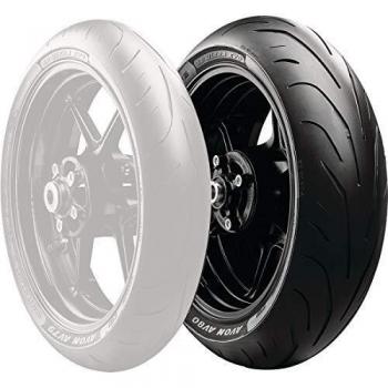 3D Ultra Evo AV80 - Neumático trasero de alto rendimiento Avon 160/60 ZR17 TL (69W)
